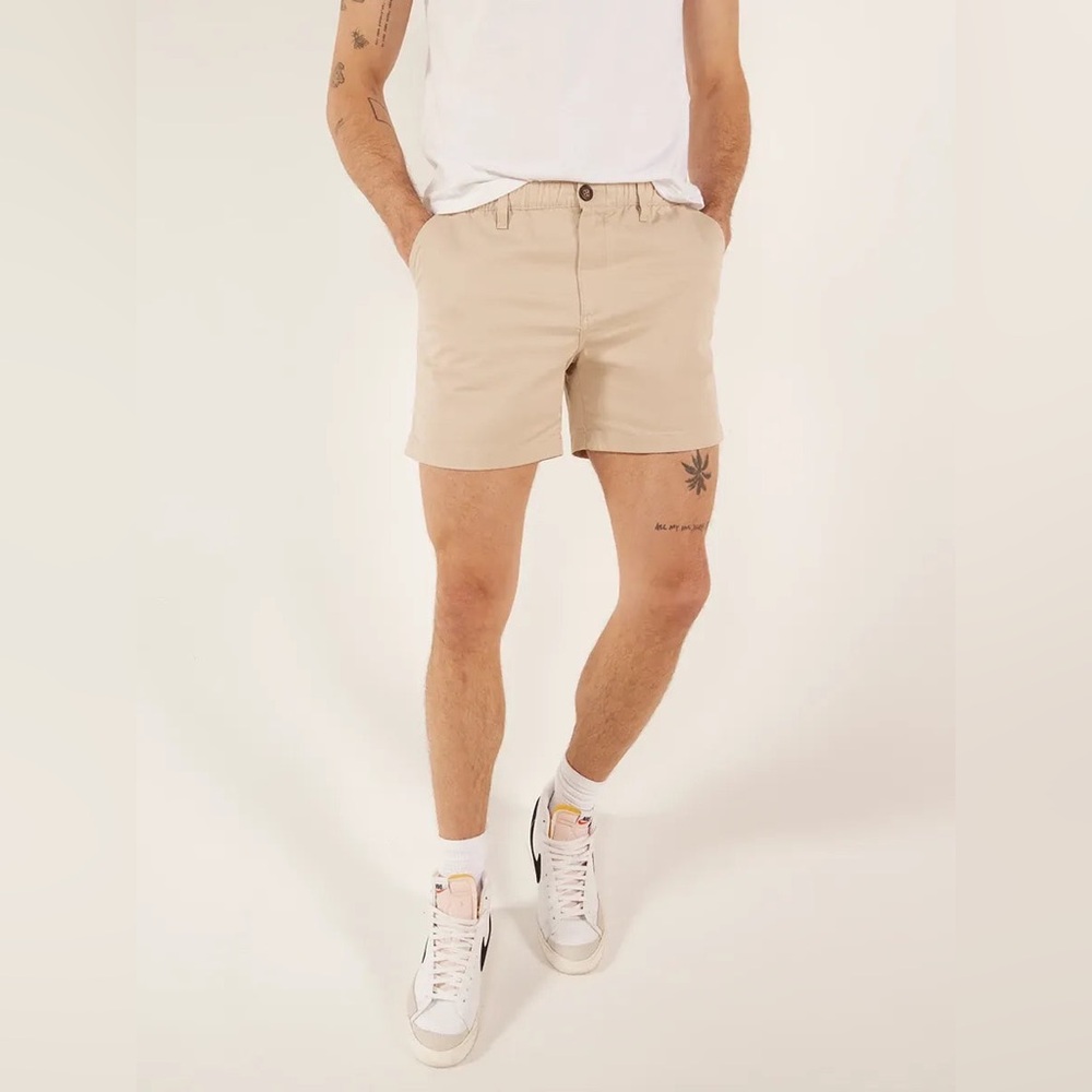Chubbies The Khakinators Stretch Shorts 5.5 inseam Size M